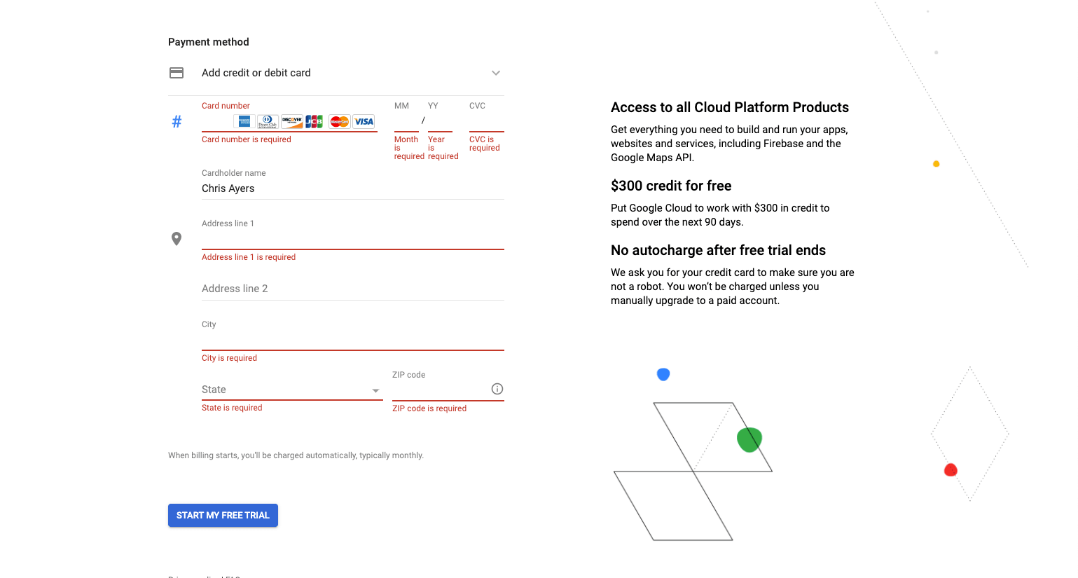 Payment Info Google Maps integration 9