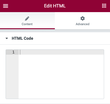 HTMLWidgetThree Edit HTML in Elementor 5