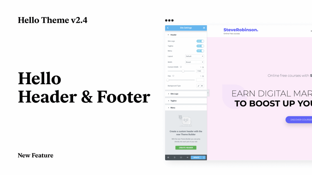 How To Edit A Footer In Elementor