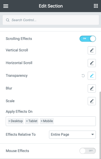 Syntax Control, Individual Scroll, Snippets