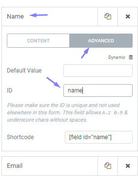 Form Error One Form Invalid error 1