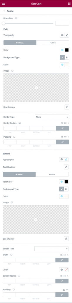 WooCommerce Cart Style Forms WooCommerce Cart widget 17