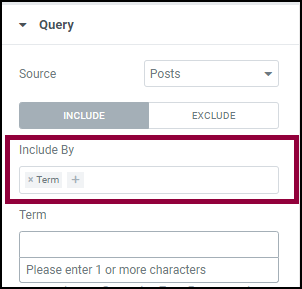 Category and Tag Build a query with the loop grid 229