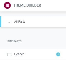 Add Site Part 1 Using the Theme Builder 1
