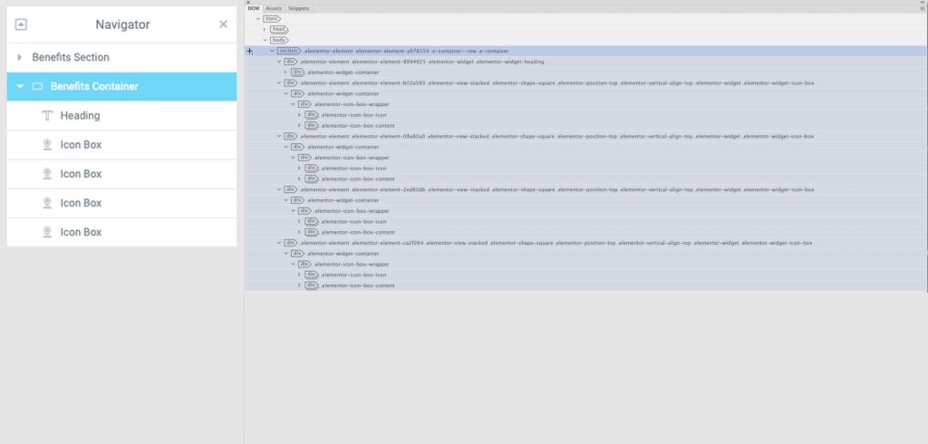 Benefits Container Dom Analyze Flexbox container performance 13