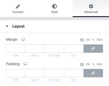 Create Space With Padding And Margins » Elementor