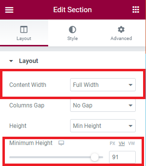 4 Use sections to build your first page 9