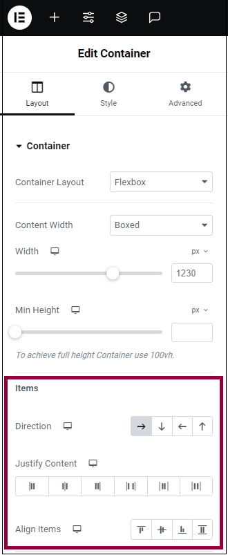 1 1 Arrange the elements in a Flexbox Container 105