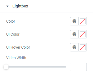 lightbox menu Basic Media Carousel widget 125