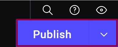 Publish Elementor Top Bar 57