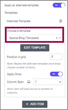 alt temp loop 4 Add an alternate template in a loop grid 11