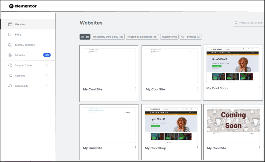 1 the dashboard 1 Explore the My Elementor dashboard 1