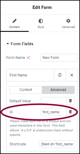 Add the shortcode 1 Example of sending custom emails from a form 13