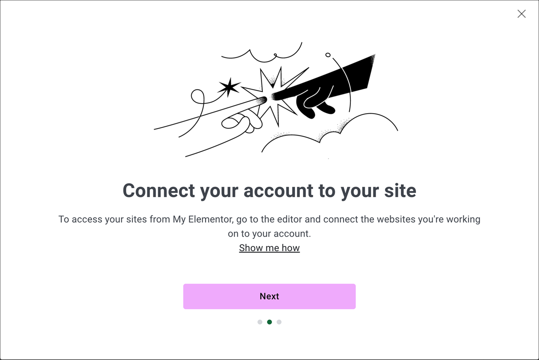 connect your account