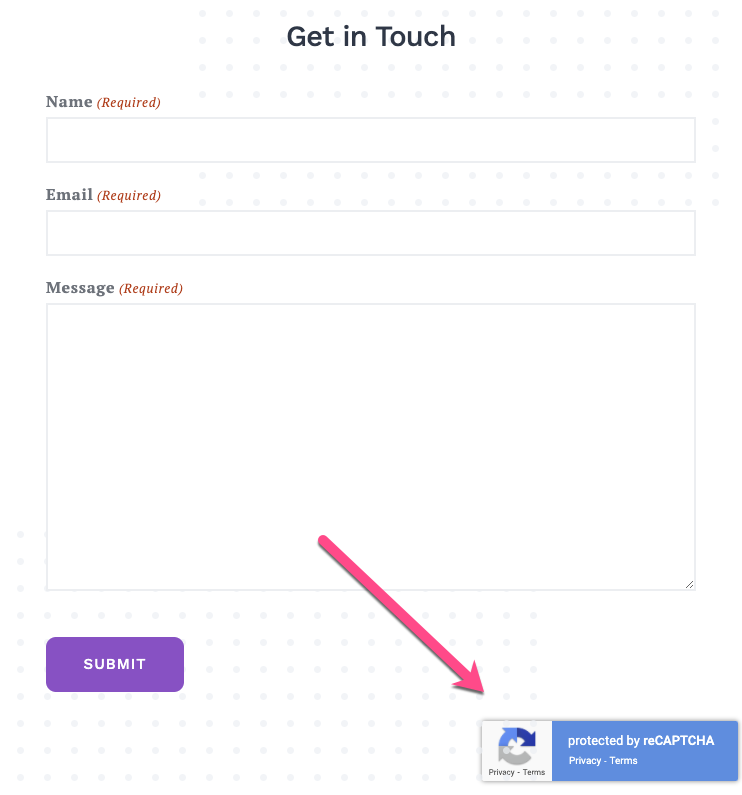 image 89 Add spam protection with Google reCAPTCHA v3 5