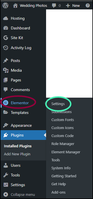 Select Elementor Settings 2 Optimized Image Loading 1
