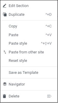 image 42 Access element menus 20