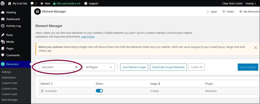 image 6 Element Manager 95