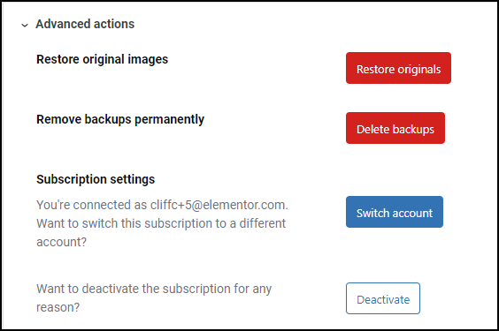 Advanced settings Explore the Image Optimizer Settings 35