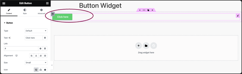add button widgt Create a PDF download button 9