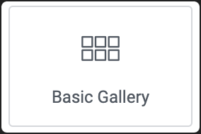 basic gallery widget icon Basic Gallery widget 145