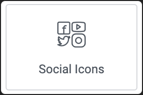 social icons Social Icons widget 12