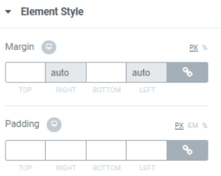 Sections, Columns, Padding and Margins in Elementor