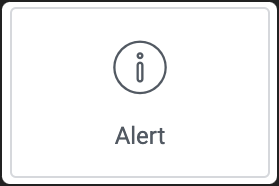 alert widget icon Alert widget 1