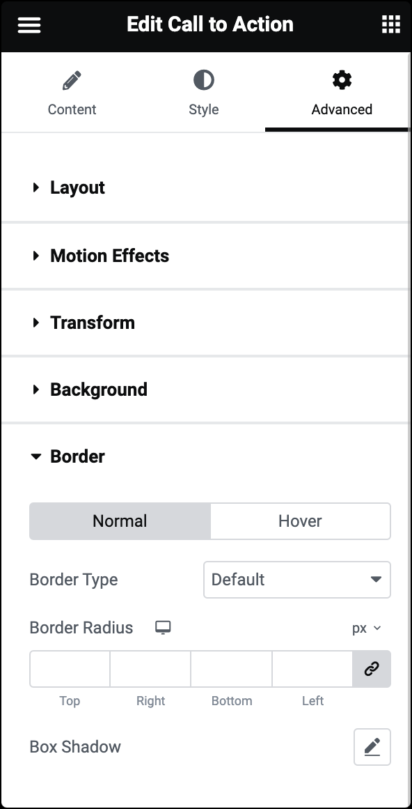 border Advanced tab 9