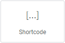 shortcode button Shortcode widget 1