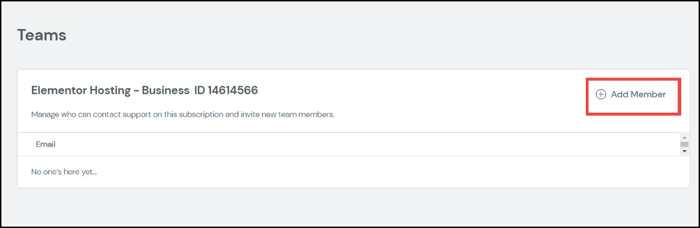 Add team members to your subscription 8