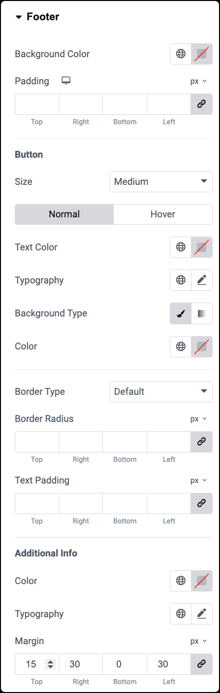 Price Table widget 7