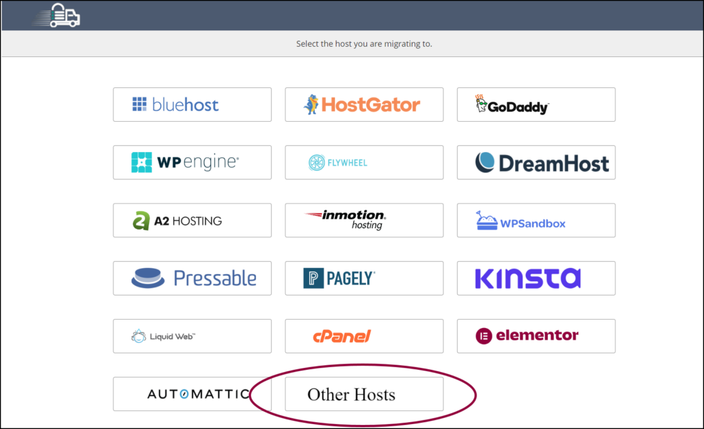 Select Other Hosts Migrate a copy of your WordPress site using Migrate Guru 21