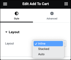 WooCommerce Single: Add To Cart widget | Elementor
