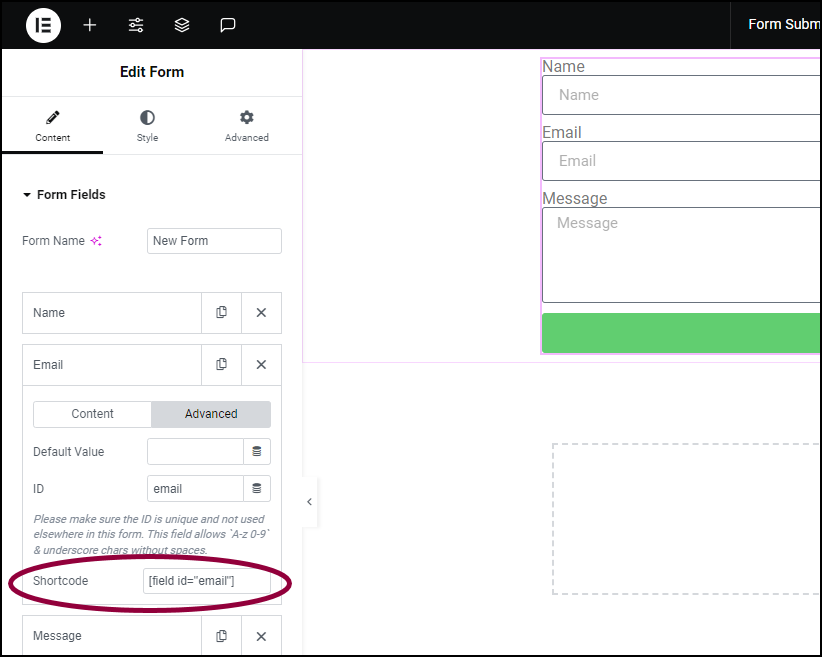 image 101 Send Email Confirmations with Elementor Forms 25