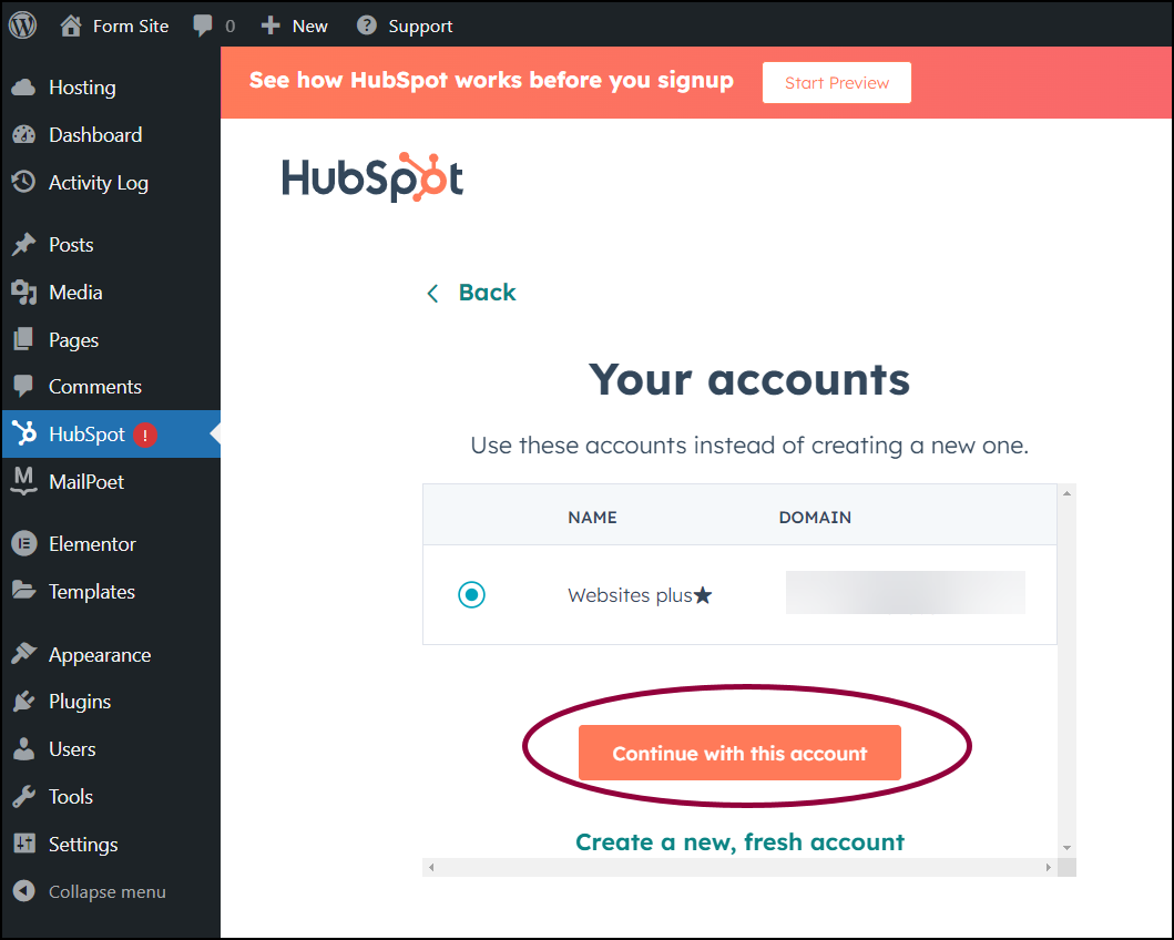 image 27 Integrate forms with HubSpot 46