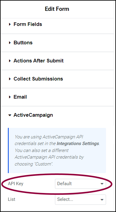 image 35 Integrate forms with ActiveCampaign 17