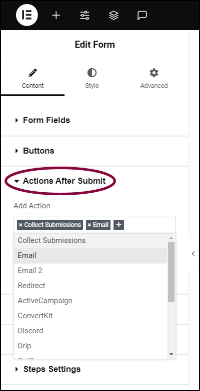 image 6 Add visitors to a mailing list or CRM after they submit a form 11