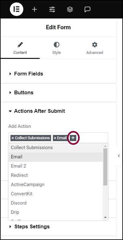 image 7 Add visitors to a mailing list or CRM after they submit a form 13