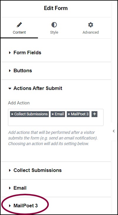 image 71 Integrate forms with MailPoet 7