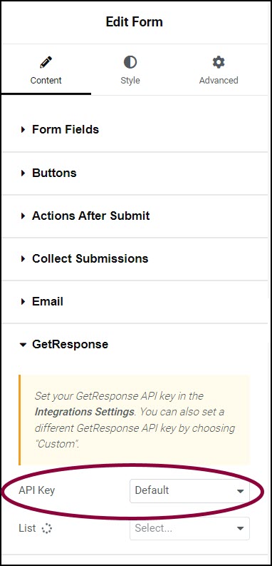 image 81 Integrate forms with GetResponse 15