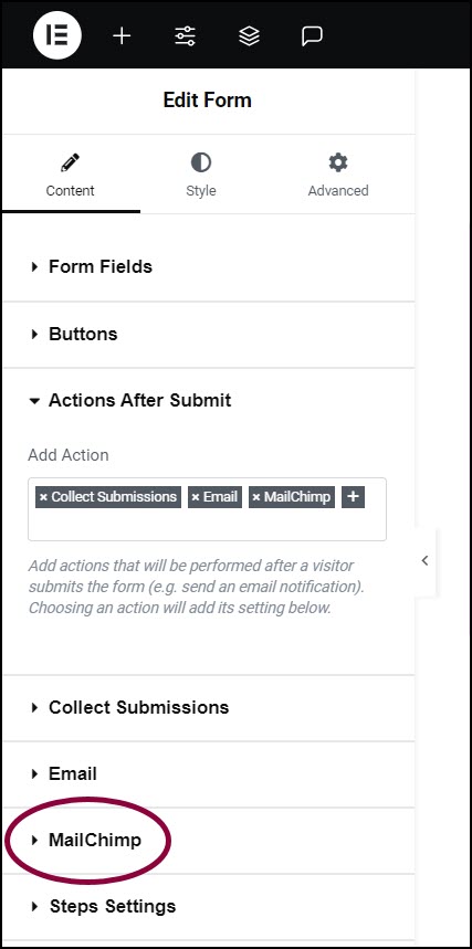 image 9 Add visitors to a mailing list or CRM after they submit a form 17