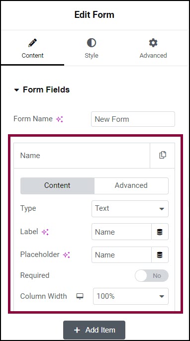 image 95 Create forms with multiple fields in a row 121