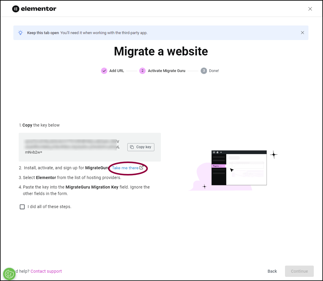 image 37 Migrate your site to Elementor Hosting 11