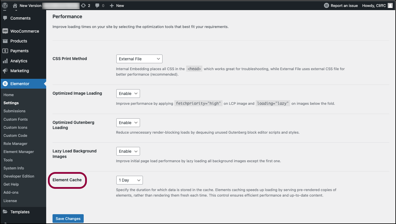 image 44 Speed up page loading with Element Caching 105