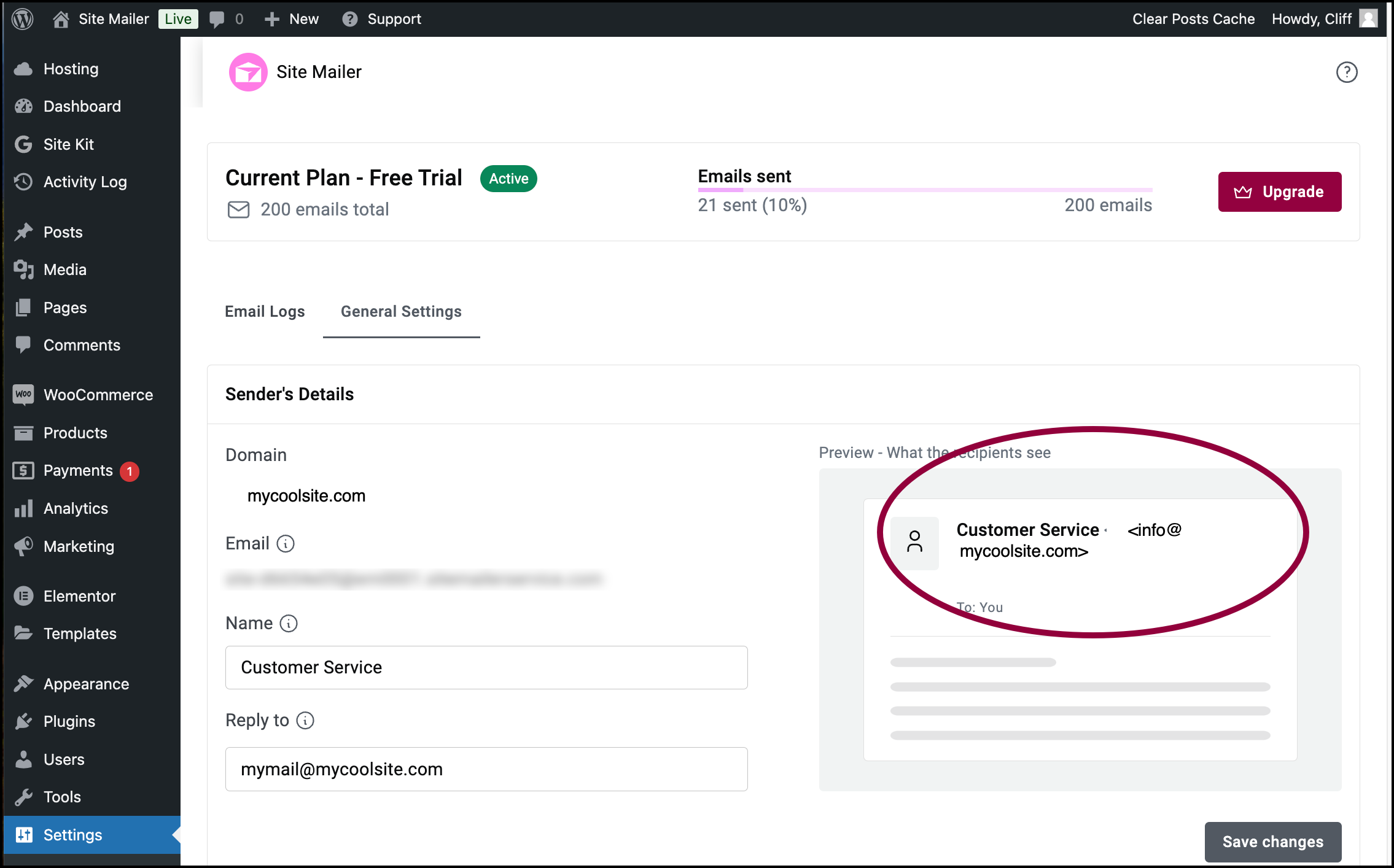 Check address Connect a custom domain using NameCheap 43