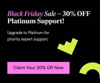 Black Friday 30% Platinum