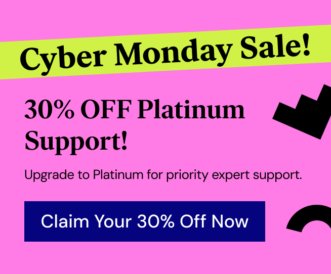 Cyber Monday 2024 - Platinum 30% off