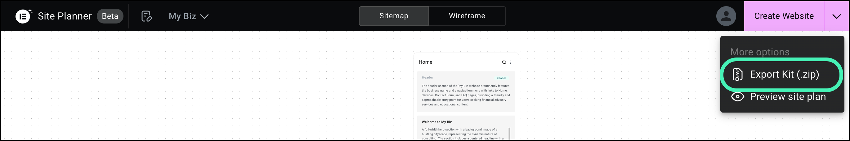 2024 12 11 10 32 35 Build an entire website from scratch with Elementor AI 63