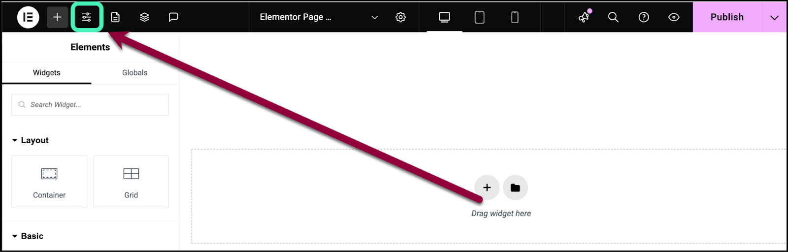 image Create a logo with Elementor AI 1